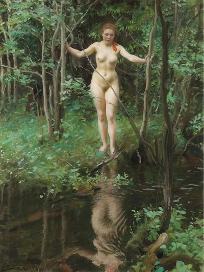 Ingeborg von Anders Zorn als Kunstdruck auf Leinwand