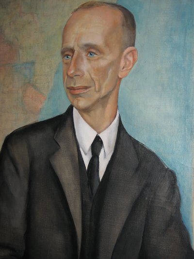 Burchard Motz von Anita Rée als Kunstdruck auf Leinwand