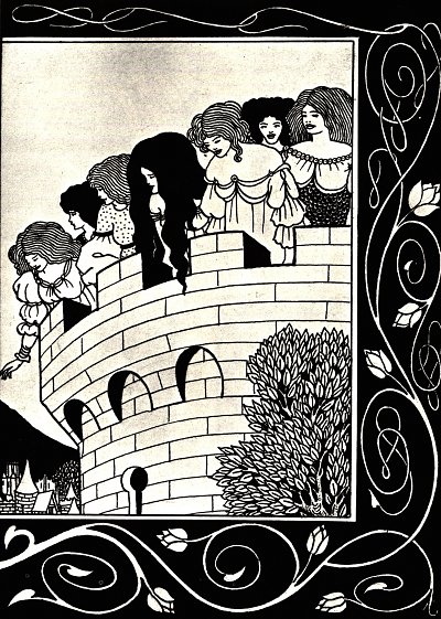 A devil in woman s likeness von Aubrey Beardsley als Kunstdruck auf Leinwand