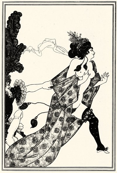 Aubrey von Aubrey Beardsley als Kunstdruck auf Leinwand