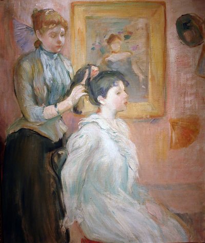 Marie Pauline von Berthe Morisot als Kunstdruck auf Leinwand