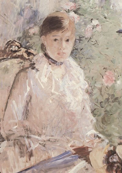 Sommer von Berthe Morisot als Kunstdruck auf Leinwand