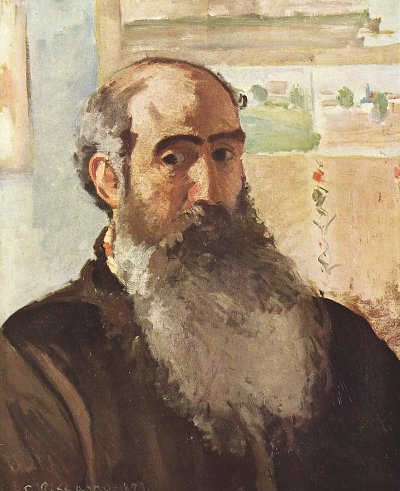 SelbstPortraet 3 von Camille Pissarro als Kunstdruck auf Leinwand