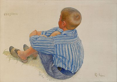 Esbjoern von Carl Larsson als Kunstdruck auf Leinwand