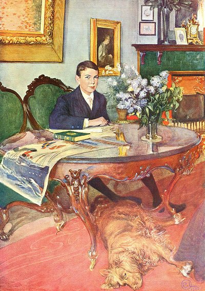 Hakon von Carl Larsson als Kunstdruck auf Leinwand
