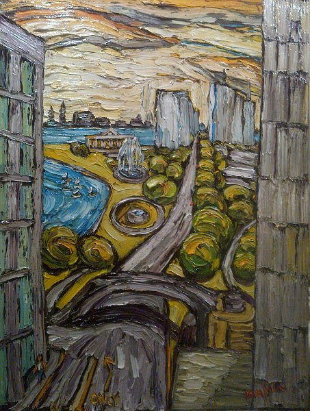 Kunstdruck Chicago von Chaim Soutine als Leinwandbild