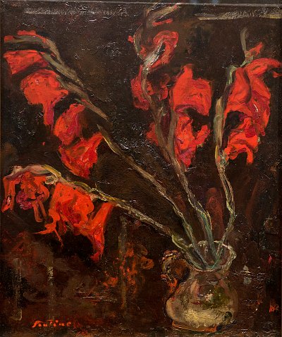 Glaieuls von Chaim Soutine als Kunstdruck auf Leinwand