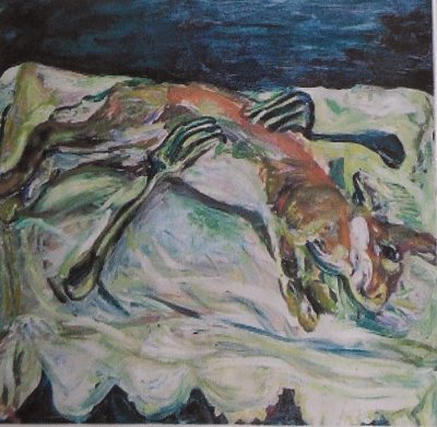 Meat von Chaim Soutine als Kunstdruck auf Leinwand