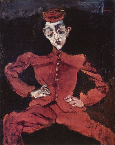 The Groom von Chaim Soutine als Kunstdruck auf Leinwand