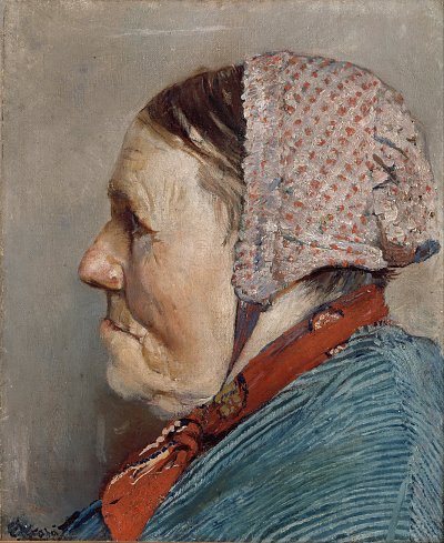 Ane Gaihede von Christian Krohg als Kunstdruck auf Leinwand