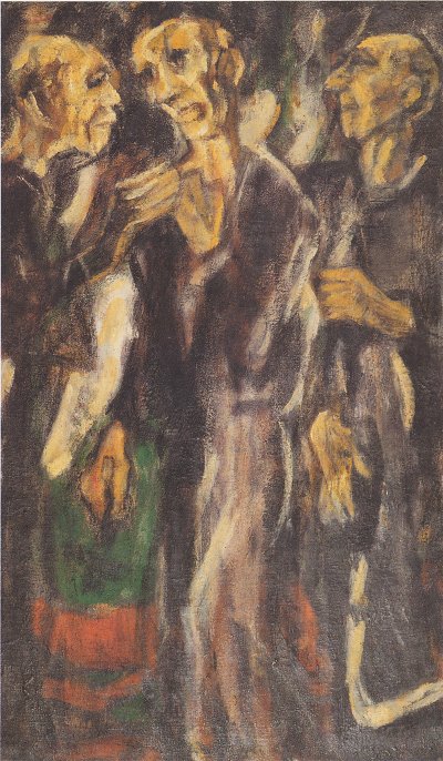 Der Sklavenhalter von Christian Rohlfs als Kunstdruck auf Leinwand
