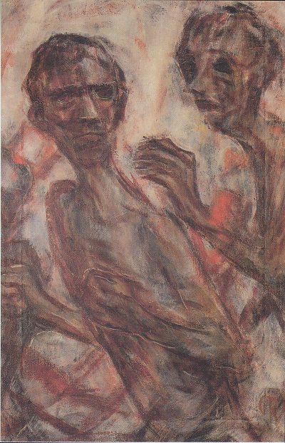 Gehetzter von Christian Rohlfs als Kunstdruck auf Leinwand
