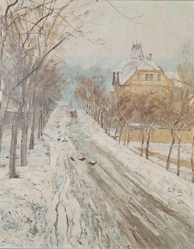 Tauwetter von Christian Rohlfs als Kunstdruck auf Leinwand