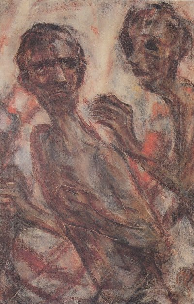 Gehetzter von Christian Rohlfs als Kunstdruck auf Leinwand