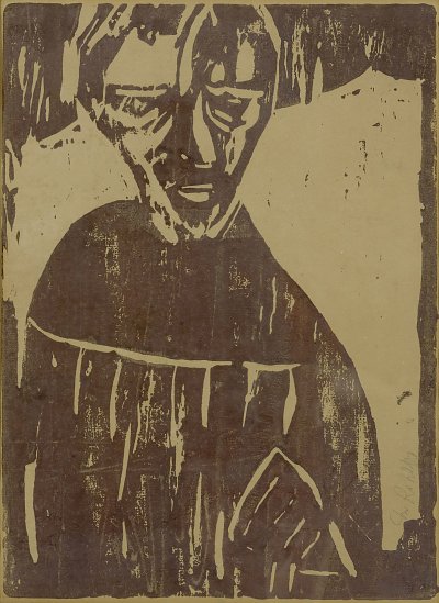 Prediger(Alter Mann) von Christian Rohlfs als Kunstdruck auf Leinwand