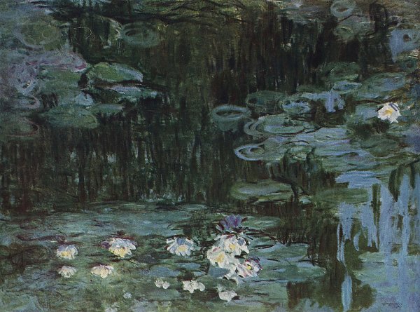Impressionismus &ndash; Seerosen 1 von Claude Monet