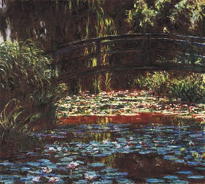 Seerosenteich 1 von Claude Monet als Kunstdruck auf Leinwand