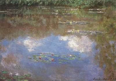 Seerosenteich 4 von Claude Monet als Kunstdruck auf Leinwand