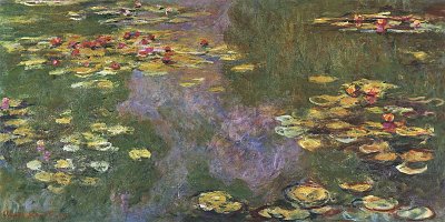 Seerosenteich Giverny von Claude Monet als Kunstdruck auf Leinwand
