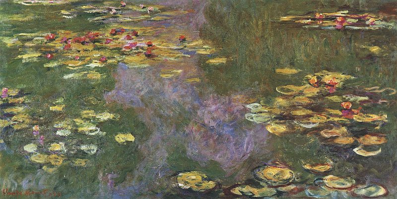 Seerosenteich Giverny von Claude Monet als Leinwandbild