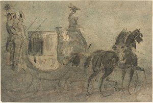 A Carriage Kunstdruck