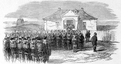 Distribution of the Medjidie, After the Battle of Citate von Constantin Guys als Kunstdruck auf Leinwand
