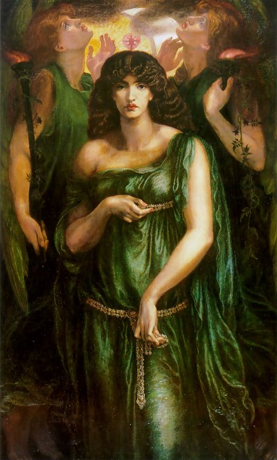 Astarte Syriaca von Dante Gabriel Rossetti als Kunstdruck auf Leinwand