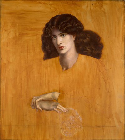 La Donna Della Finestra The Lady of Pity von Dante Gabriel Rossetti als Kunstdruck auf Leinwand