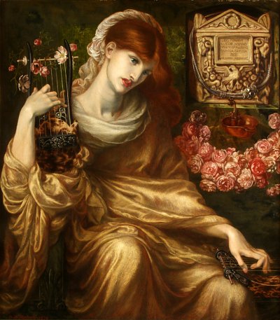 Roman Widow Dis Manibus von Dante Gabriel Rossetti als Kunstdruck auf Leinwand
