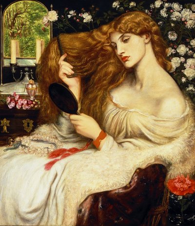 Rossetti Ladylilith von Dante Gabriel Rossetti als Kunstdruck auf Leinwand
