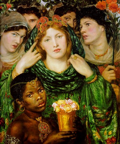 The Beloved von Dante Gabriel Rossetti als Kunstdruck auf Leinwand