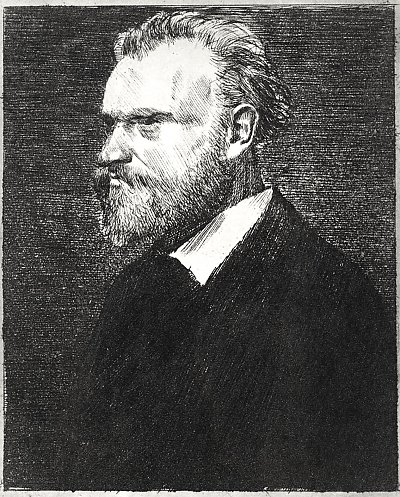 Portrait des Edouard Manet 2 von Edgar Degas als Kunstdruck auf Leinwand