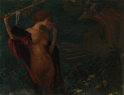 Venezia Bella Regina del Mare von Edmond Aman Jean als Kunstdruck auf Leinwand