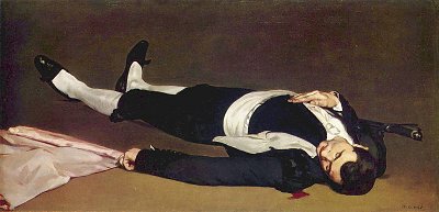 Toter Torero von Edouard Manet als Kunstdruck auf Leinwand