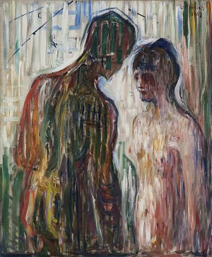 Amor und psyche Kunstdruck