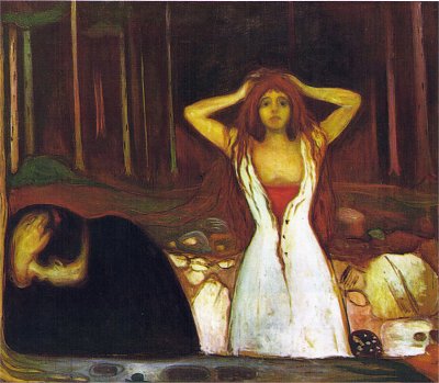 Ash von Edvard Munch als Kunstdruck auf Leinwand