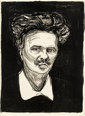 August Strindberg Kunstdruck