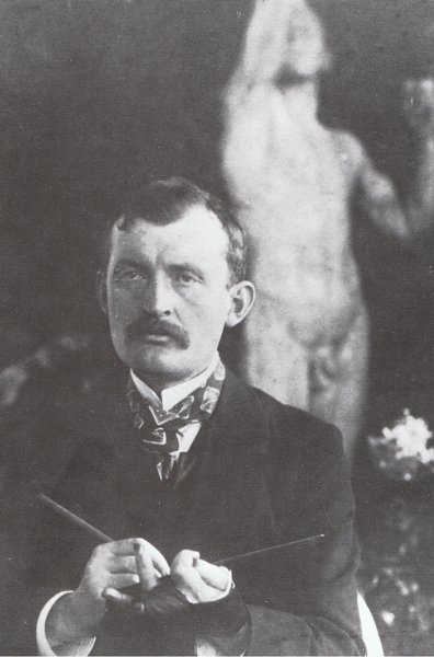 Kunstdruck Edvard Munch von Edvard Munch als Leinwandbild
