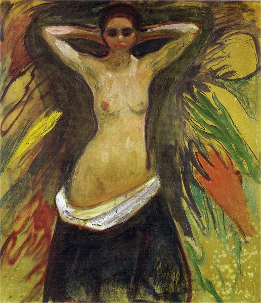 Kunstdruck Hands von Edvard Munch als Leinwandbild