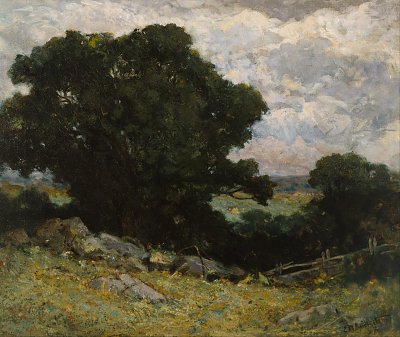 Landscape von Edward Mitchell Bannister als Kunstdruck auf Leinwand