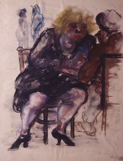 Gewerbe von Elfriede Lohse Waechtler als Kunstdruck auf Leinwand