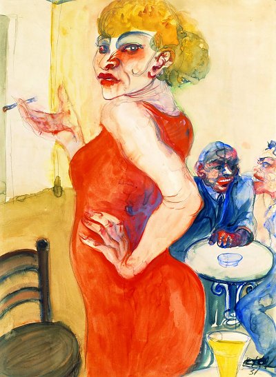 Lissy von Elfriede Lohse Waechtler als Kunstdruck auf Leinwand