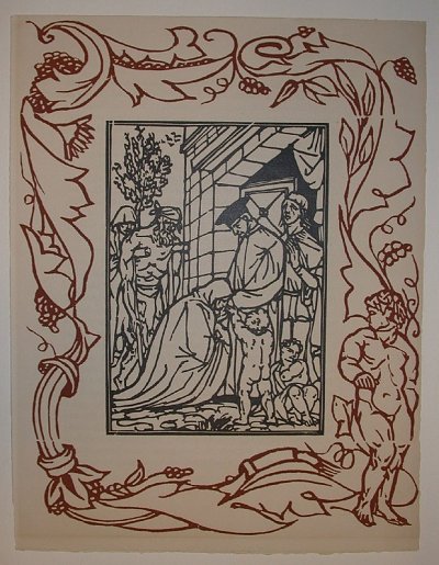 Healing the Sick von Emile Bernard als Kunstdruck auf Leinwand