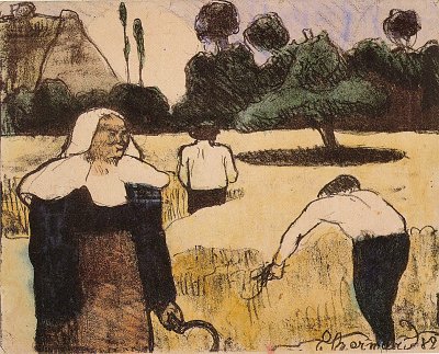 Novie anjayani von Emile Bernard als Kunstdruck auf Leinwand
