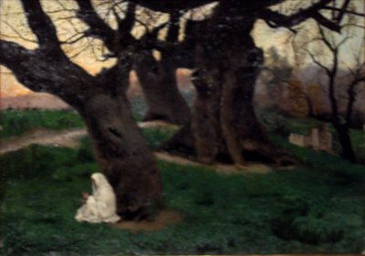 Landschap in Algerije von Emile Claus als Kunstdruck auf Leinwand