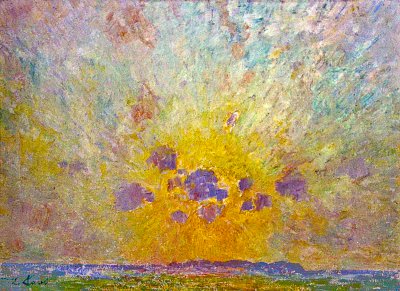 Zonnegloed von Emile Claus als Kunstdruck auf Leinwand