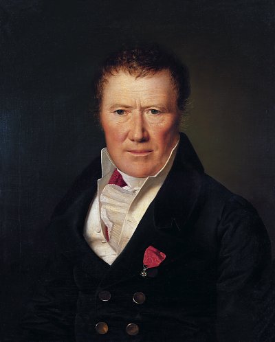 Charles de Moreau von Ferdinand-Georg-Waldmueller als Kunstdruck auf Leinwand
