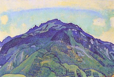 Schynige Platte von Ferdinand-Hodler als Kunstdruck auf Leinwand