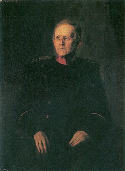 Helmuth Graf Moltke von Franz von Lenbach als Kunstdruck auf Leinwand