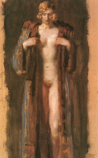 Monna Vanna von Franz-von-Stuck als Kunstdruck auf Leinwand